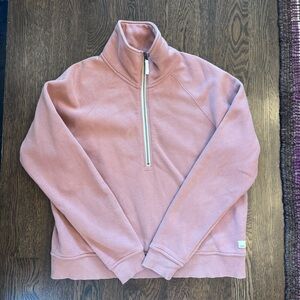 Vuori half-zip sweatshirt